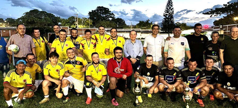 Foto de la jornada de integración deportiva en San Antonio del Táchira