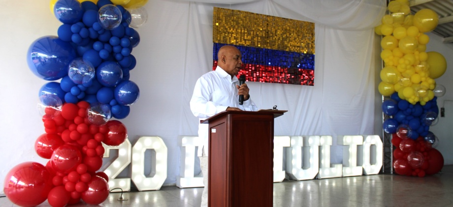 El 20 de Julio fue celebrado por parte del Consulado de Colombia en San Antonio del Táchira junto a la comunidad colombiana local