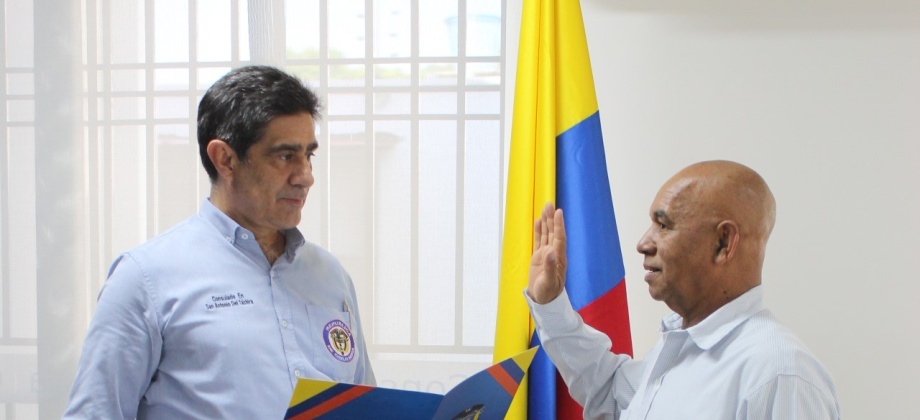 Toma posesión en su cargo el nuevo Cónsul de Colombia en San Antonio del Táchira