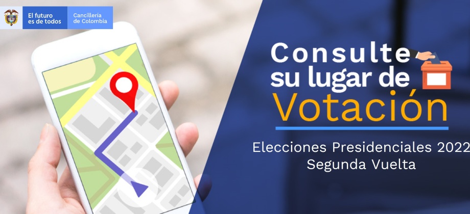 Puestos de votación en el exterior disponibles para la segunda vuelta de las Elecciones Presidenciales 2022