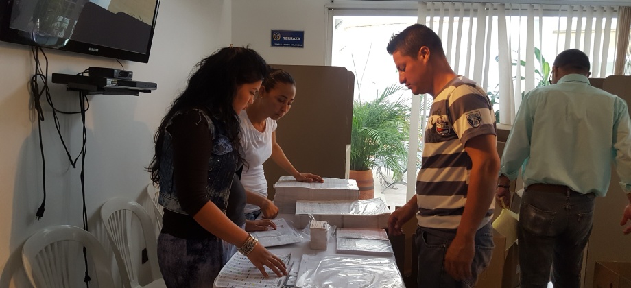 Consulado de Colombia en San Antonio del Táchira inició jornada final del proceso electoral en el exterior para Congreso y consultas interpartidistas 2018