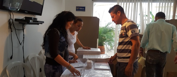 Consulado de Colombia en San Antonio del Táchira inició jornada final del proceso electoral en el exterior para Congreso y consultas interpartidistas 2018